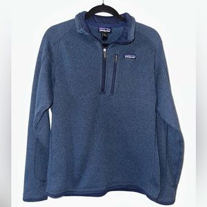 Patagonia Men’s Better Sweater® 1/4-Zip Fleece Size M